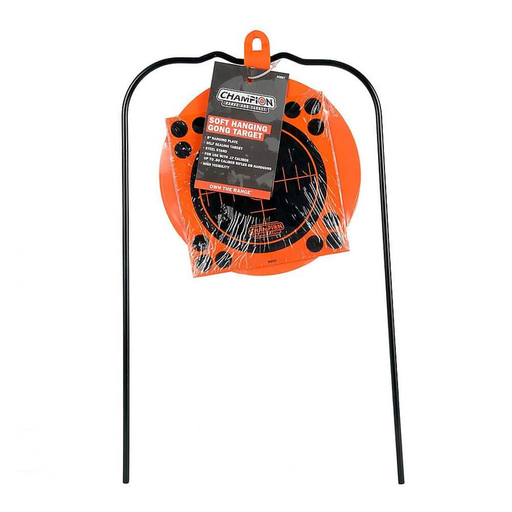 Champion Hanging Self Healing Target and Stand Orange