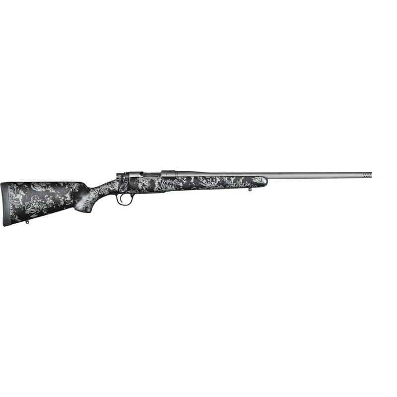 Christensen Arms Mesa FFT Rifle 7mm PRC 3rd Magazine 22" Barrel Tungsten Cerakote Carbon with Gray Accents