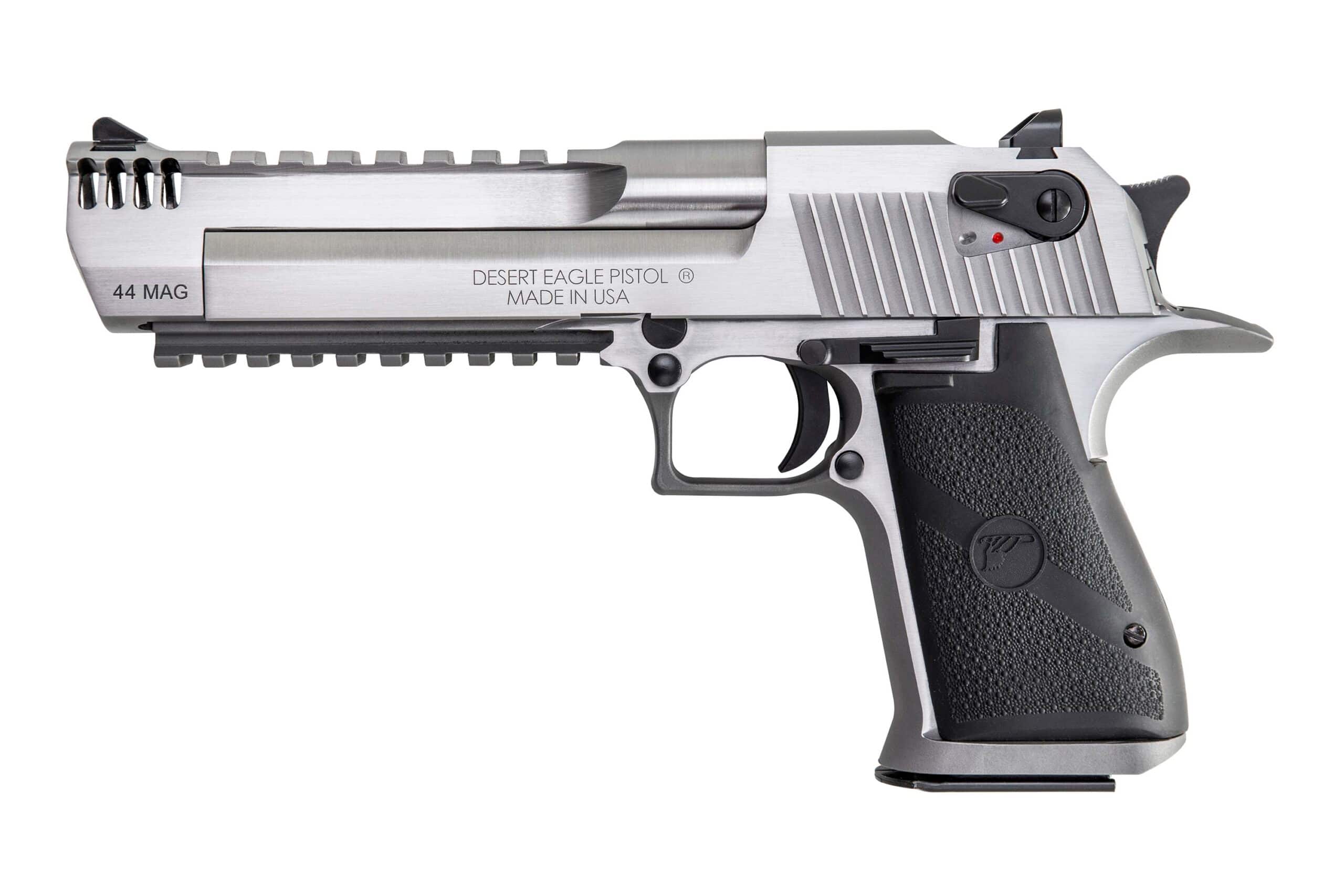 DESERT EAGLE .44 MAG MARK XIX 6" SS INTEGRAL MUZZLE BRAKE BLK APPT