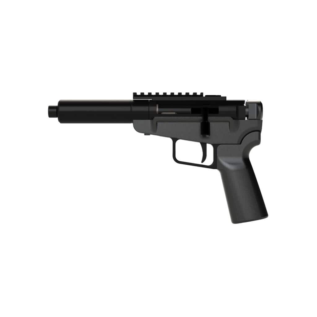 Dark Mountain Stowaway Handgun 9mm Luger Single Shot 5" 1/2x28 Threaded Barrel Black