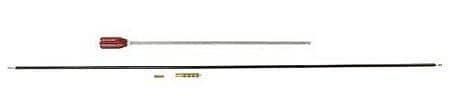 J. Dewey 2-Piece Cleaning Rod .50 cal Nylon Coated - Male Thread 12-28