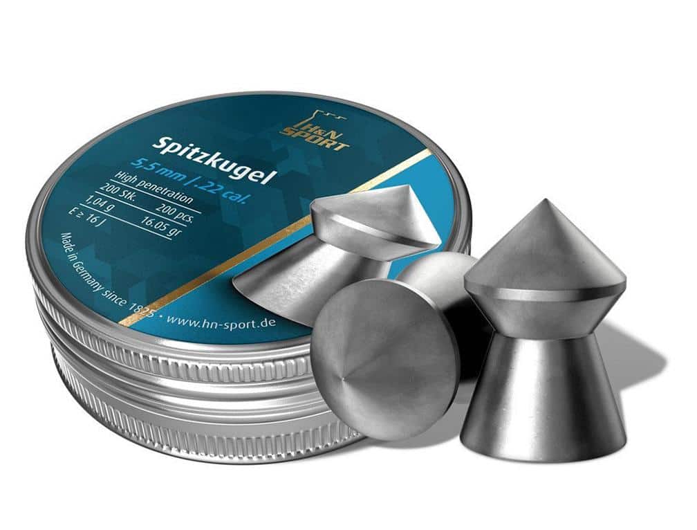 H&N Spitzkugel  .22 cal. 8.64 gr 200/ct