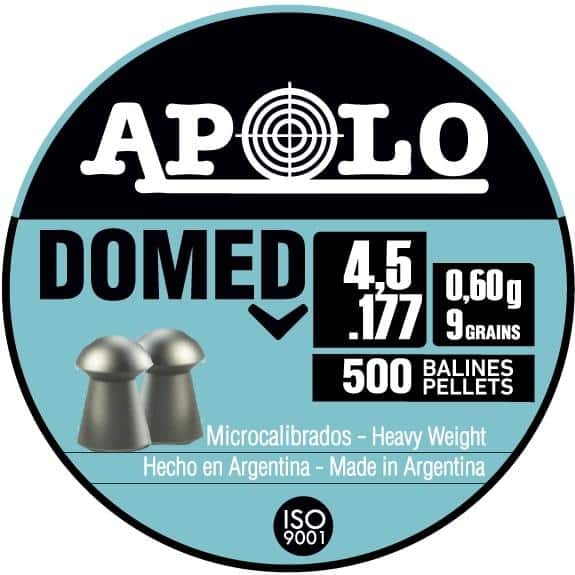 Hatsan Apolo Domed Air Rifle Pellets 177 Cal 9 gr 500/ct