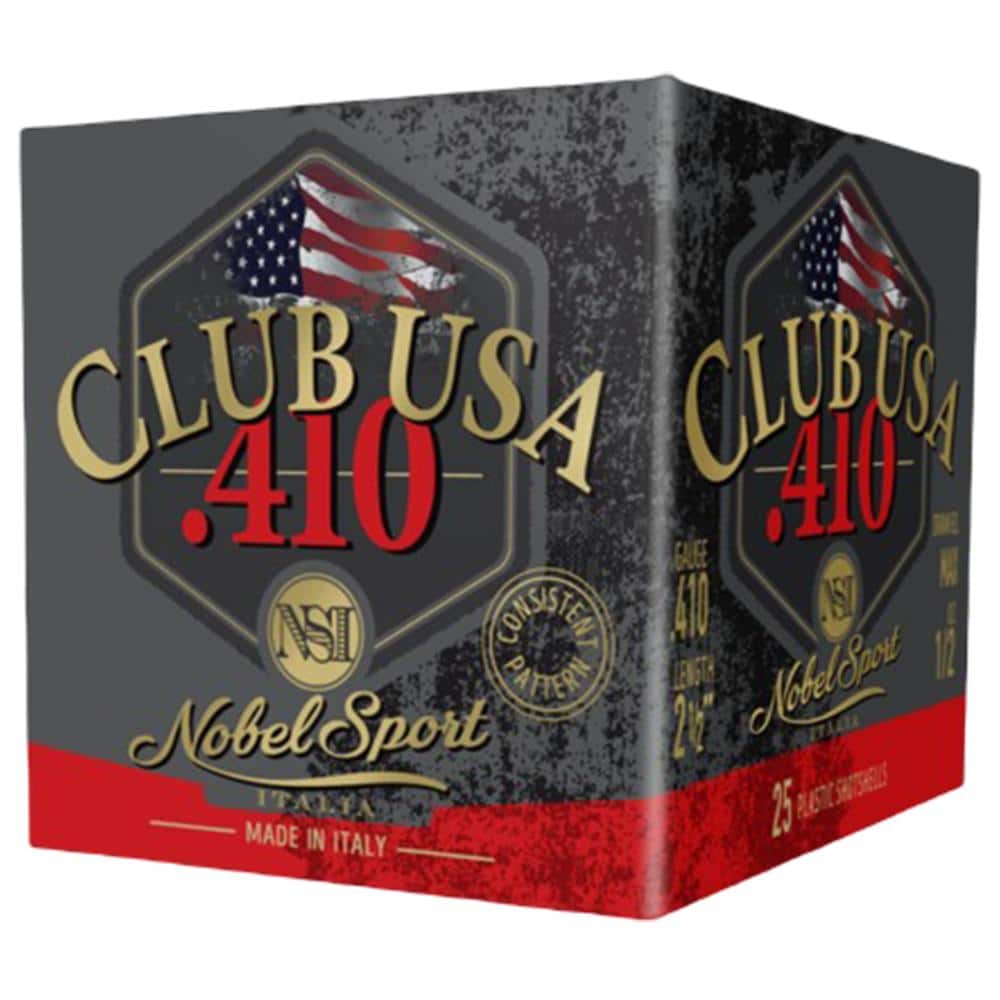 Noble NSI .410 Shotshell .410 ga 2-1/2" 1/2 oz. 1240 fps #8 25/ct
