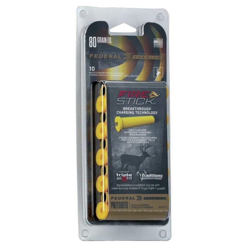 Federal Firestick 80 Firesticks for Muzzleloaders -10/ct