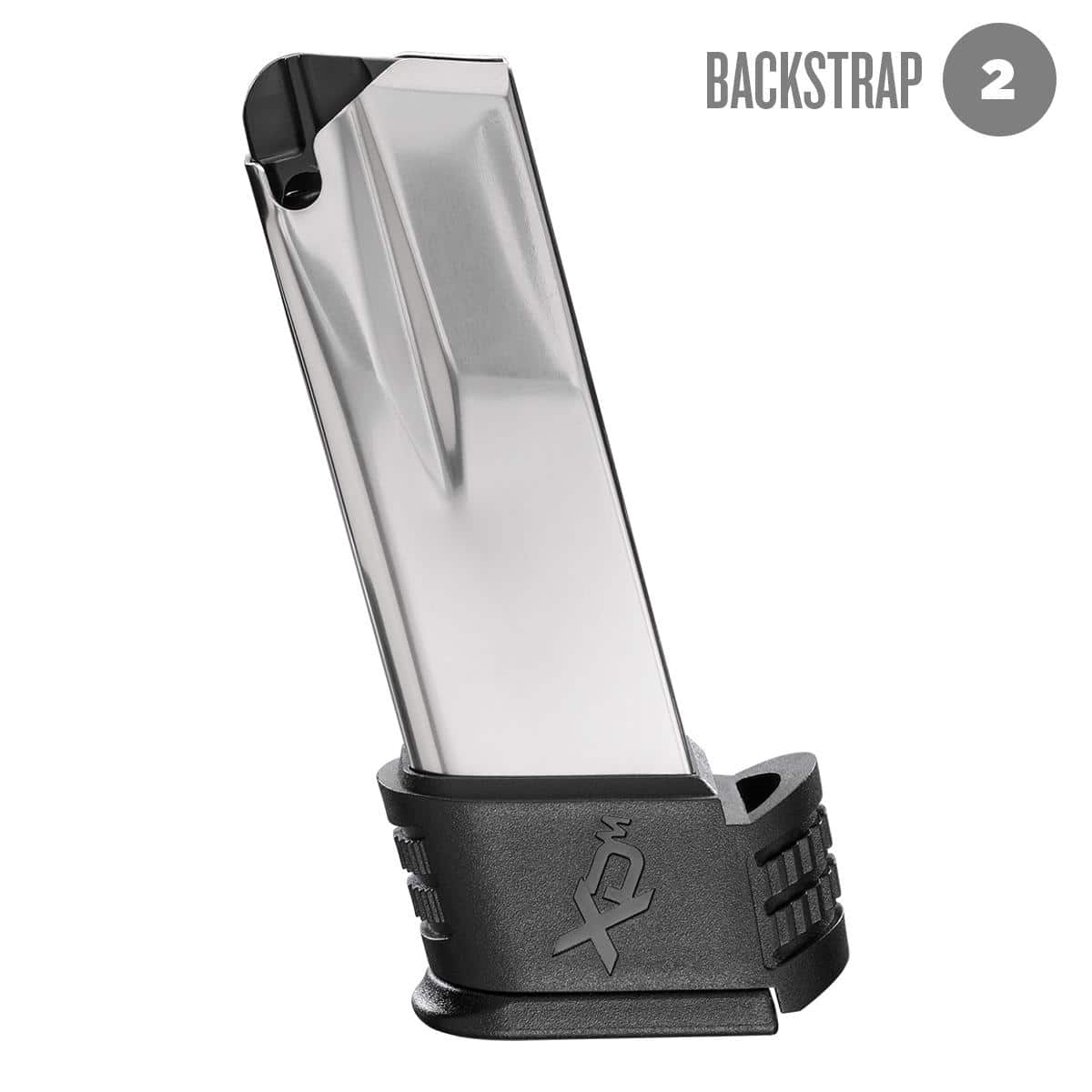 Springfield XD-M Elite Compact Extended Magazine with Sleeve #2 (for Backstrap #2) 10mm 15/rd