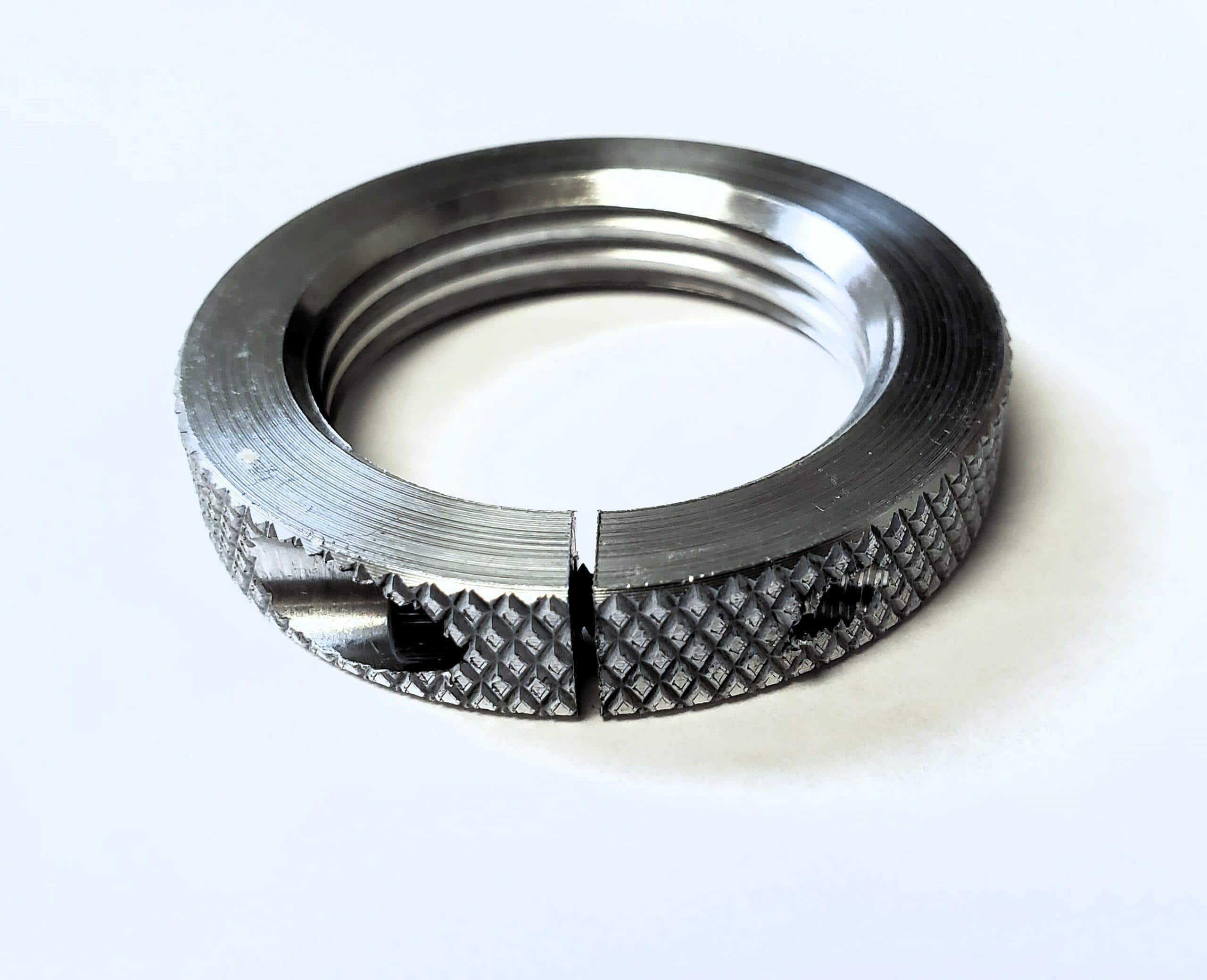 Forster 1-1/4" Crossbolt Die Lock Ring for Co-Ax XL 6/pk