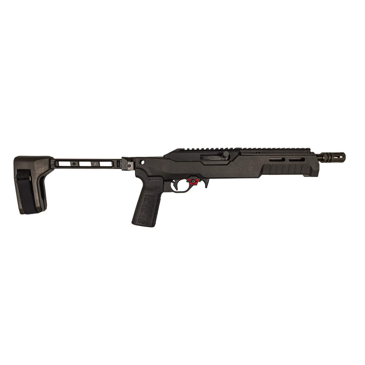 Franklin Armory F22 Binary Pistol .22 LR 10rd Magazine 8" Threaded Barrel Hogue SB Tactical Chassis W/Brace