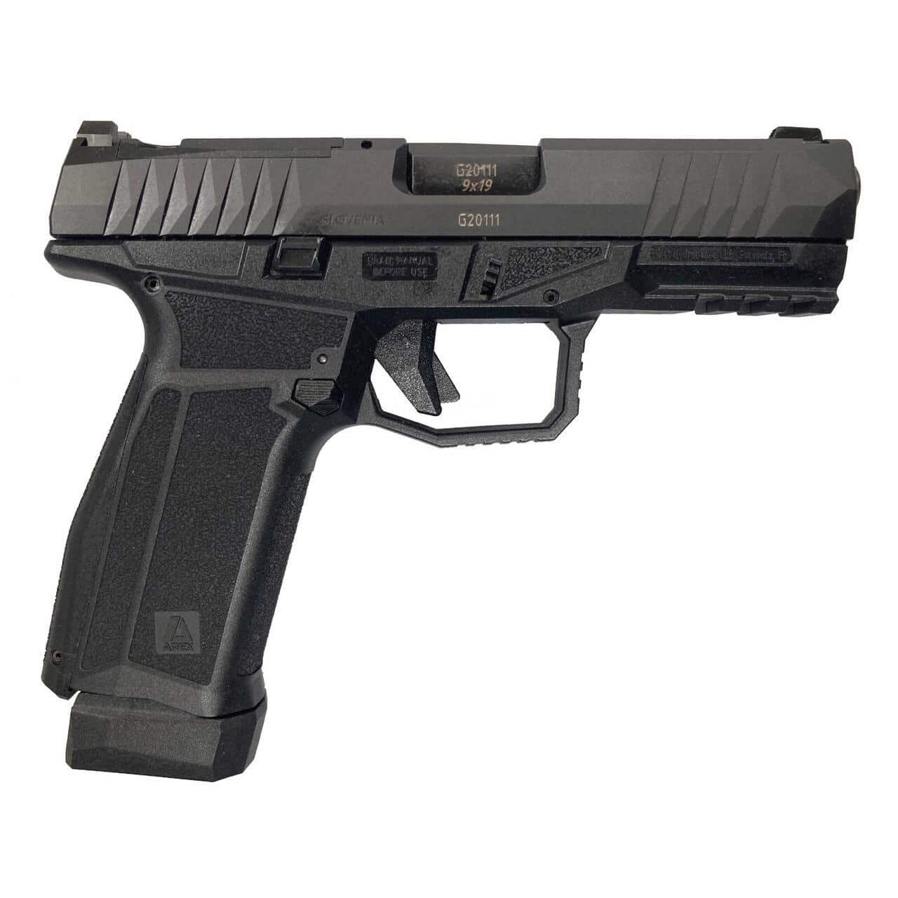 Arex Delta Gen 2 X OR Handgun 9mm Luger 17(1)&19(1)rd Magazines 4" Barrel Black