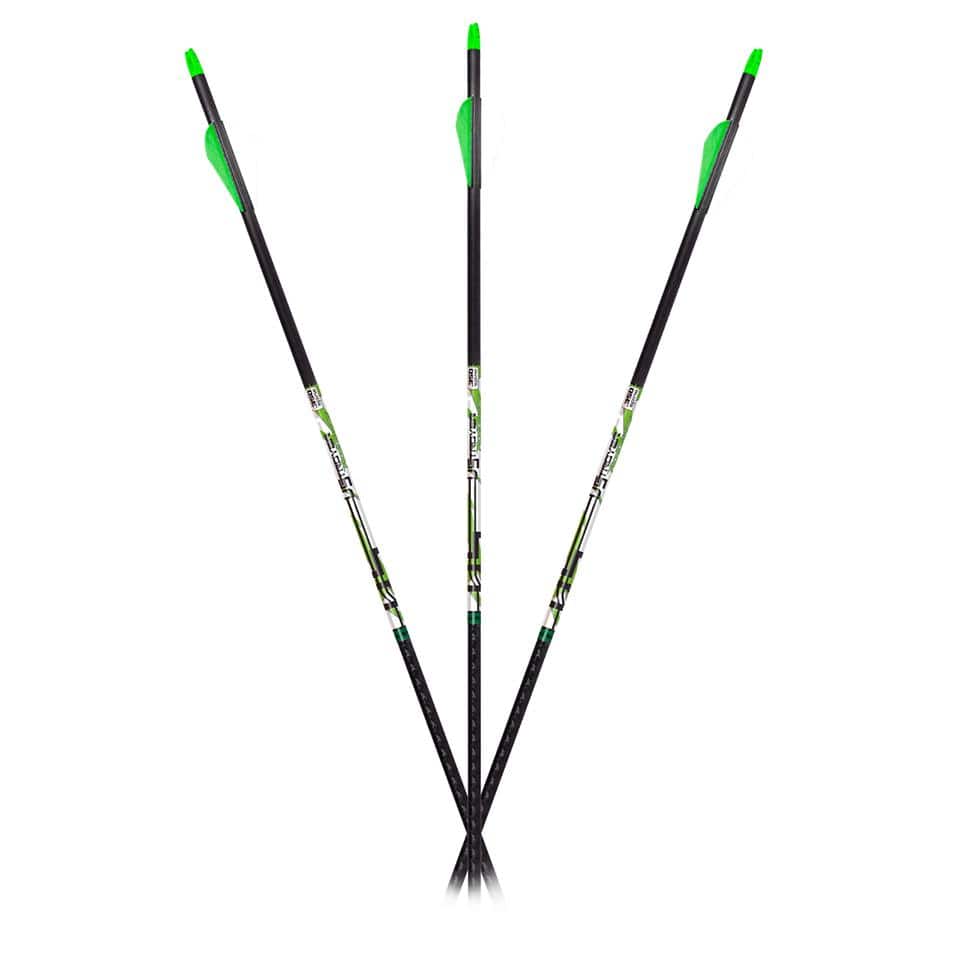 Carbon Express D-Stroyer Piledriver Arrows 400 Spines 6 Pack Fletched