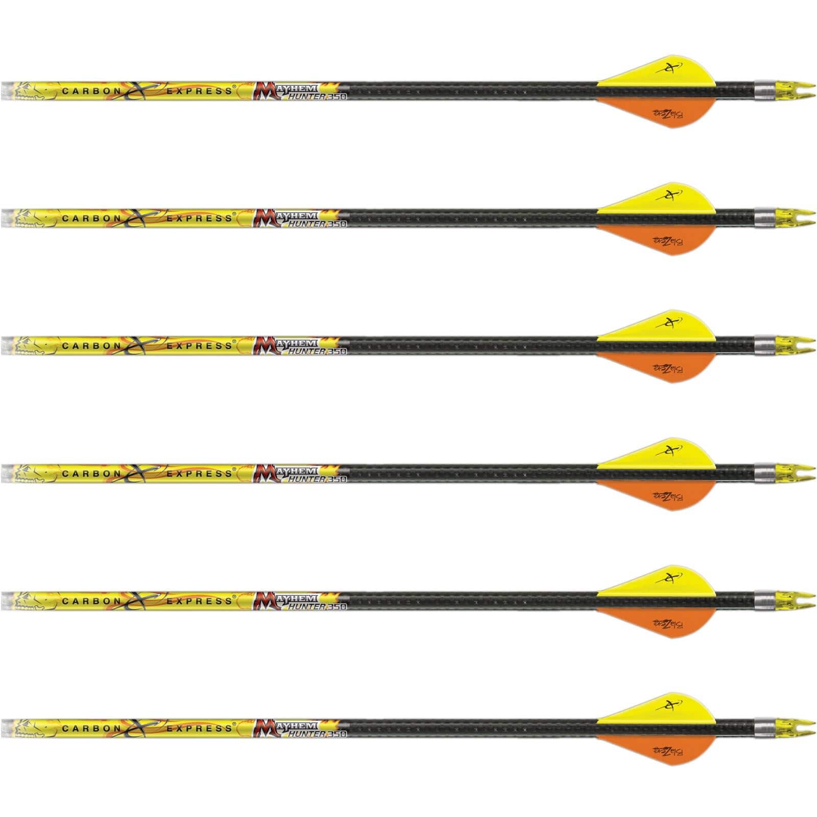Carbon Express Mayhem Crossbow Bolts (6 Pack)