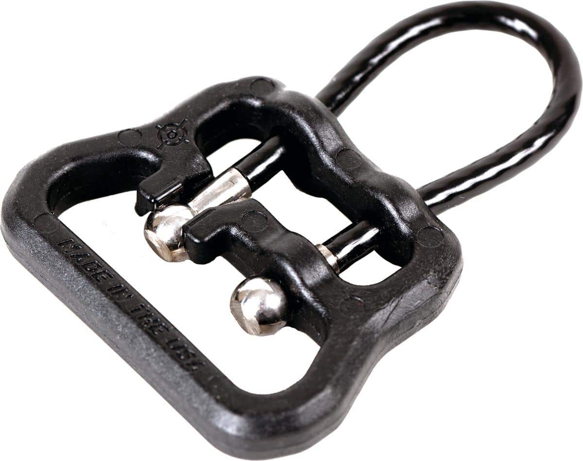 ULOOP FOR 1INCH SLINGS AND SMALLER BLACK