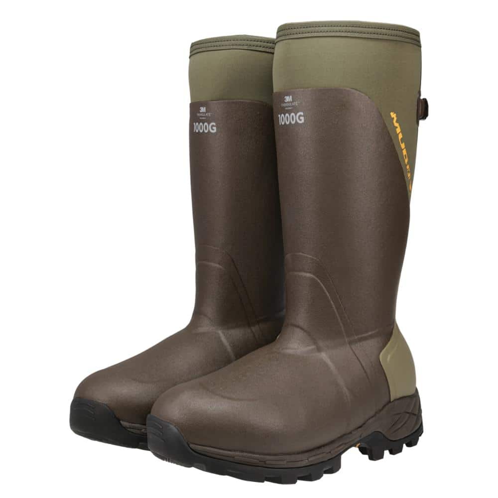 Muddy DV8 17" Insulated Boots 1000G Clay Size 10D