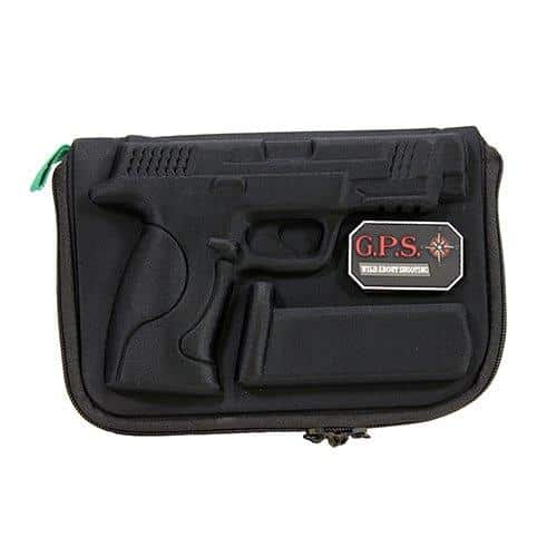 G-Outdoors Compression Molded Pistol Case for S&W M&P Full Size - Black