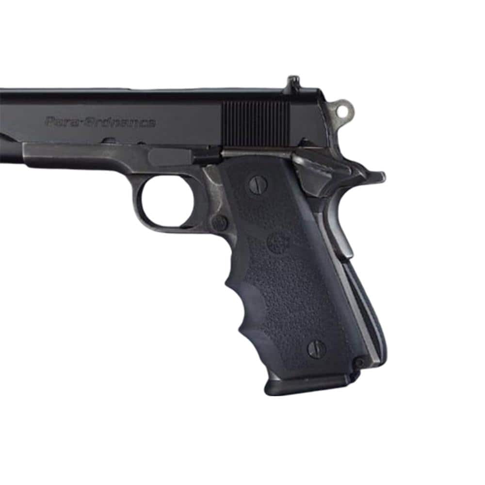 Hogue Para Ordnance Rubber Grips with Finger Grooves P-14 Rubber Grips with Finger Grooves