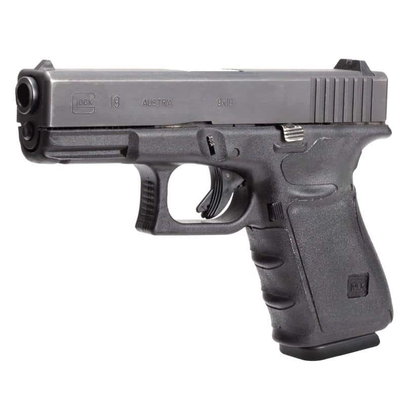 Hogue Wrapter Rubber Adhesive Grip for GLOCK Gen 3 Models 17 17L 18 22 24 31 34 35 37 - Black