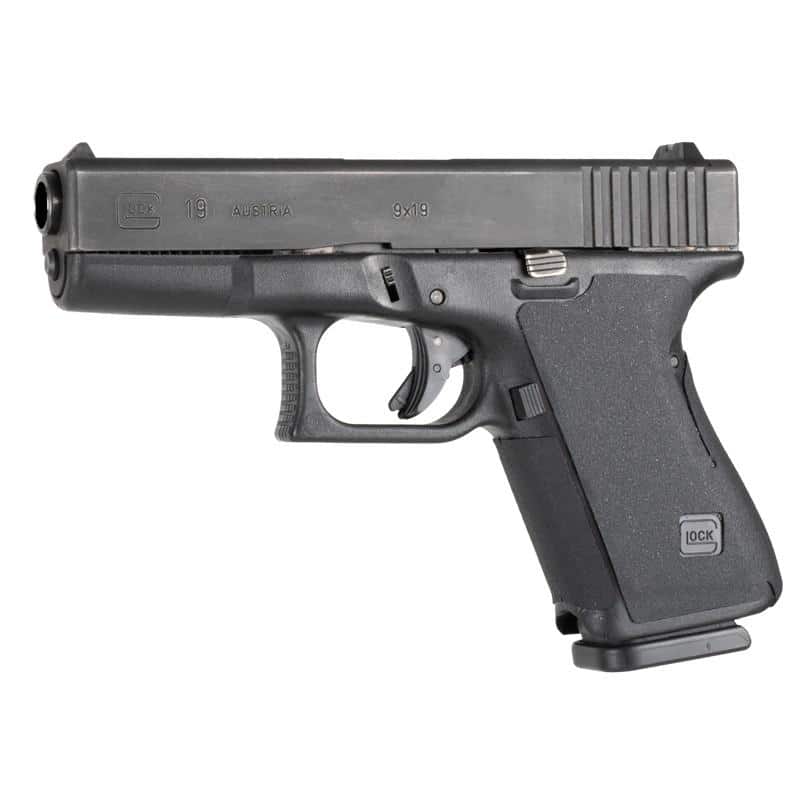 Hogue Wrapter Rubber Adhesive Grip for Glock Gen 1-2 Models 192332 - Black