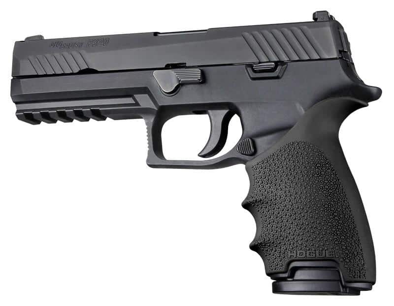 Hogue HandAll Beavertail Grip Sleeve Sig Sauer P320 Black