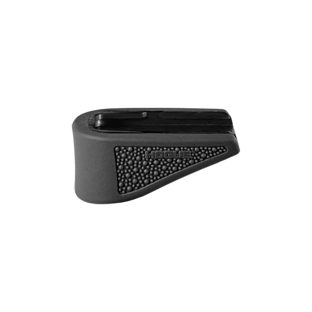 Hogue Overmolded Rubber Grip Extension Base Pad for Glock 43 6/rd Magazines Black