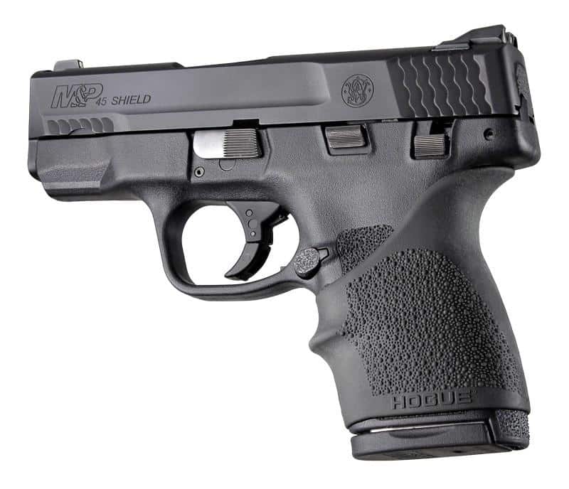 Hogue HandALL Beavertail Grip Sleeve S&W M&P Shield 45 Kahr P9/P40/CW9/CW40- Black