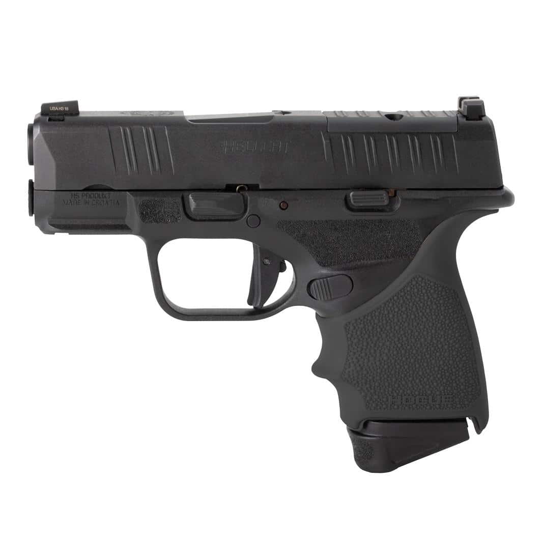 Hogue HandALL Beavertail Grip Sleeve for Springfield Hellcat - Black