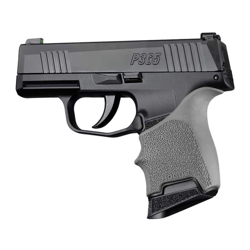 Hogue HandAll Beavertail Handgun Grip Sleeve for Sig Sauer P365 Slate Grey