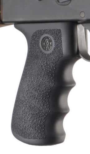 Hogue AK-47 Rubber Grips with Finger Grooves Black