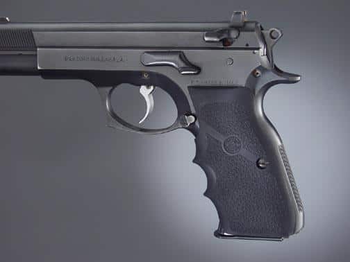 Hogue CZ TZ EAA Springfield Rubber Grips with Finger Grooves