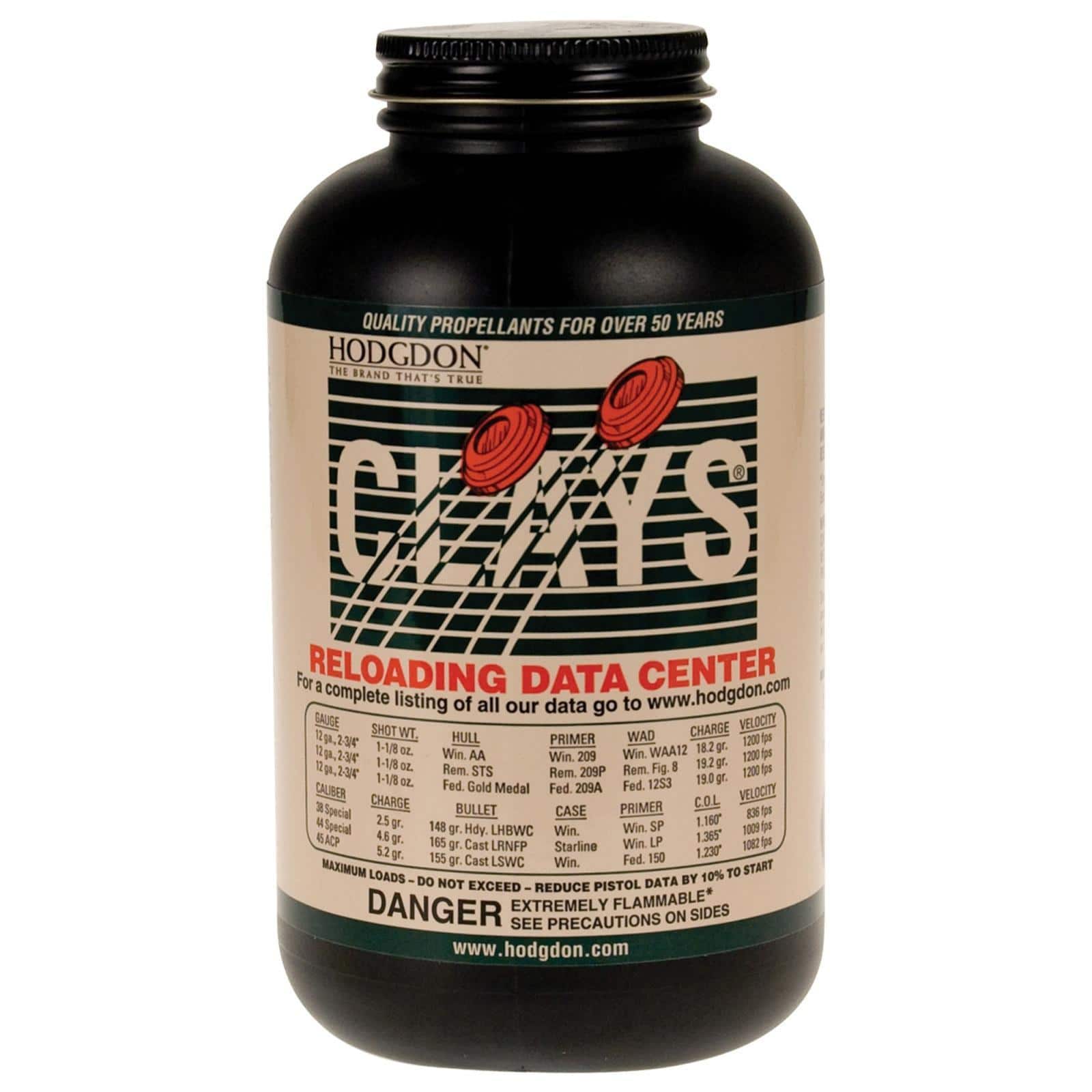 Hodgdon Clays Shotshell & Handgun Powder 14 oz