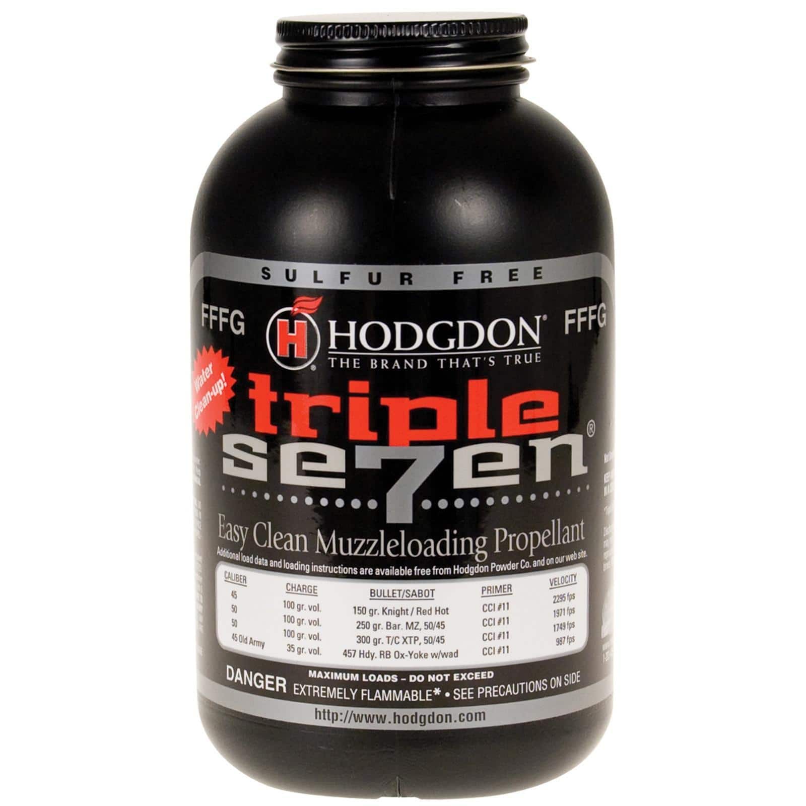 Hodgdon Triple Seven Granular Powder - Muzzleloader FFFg 1 lbs