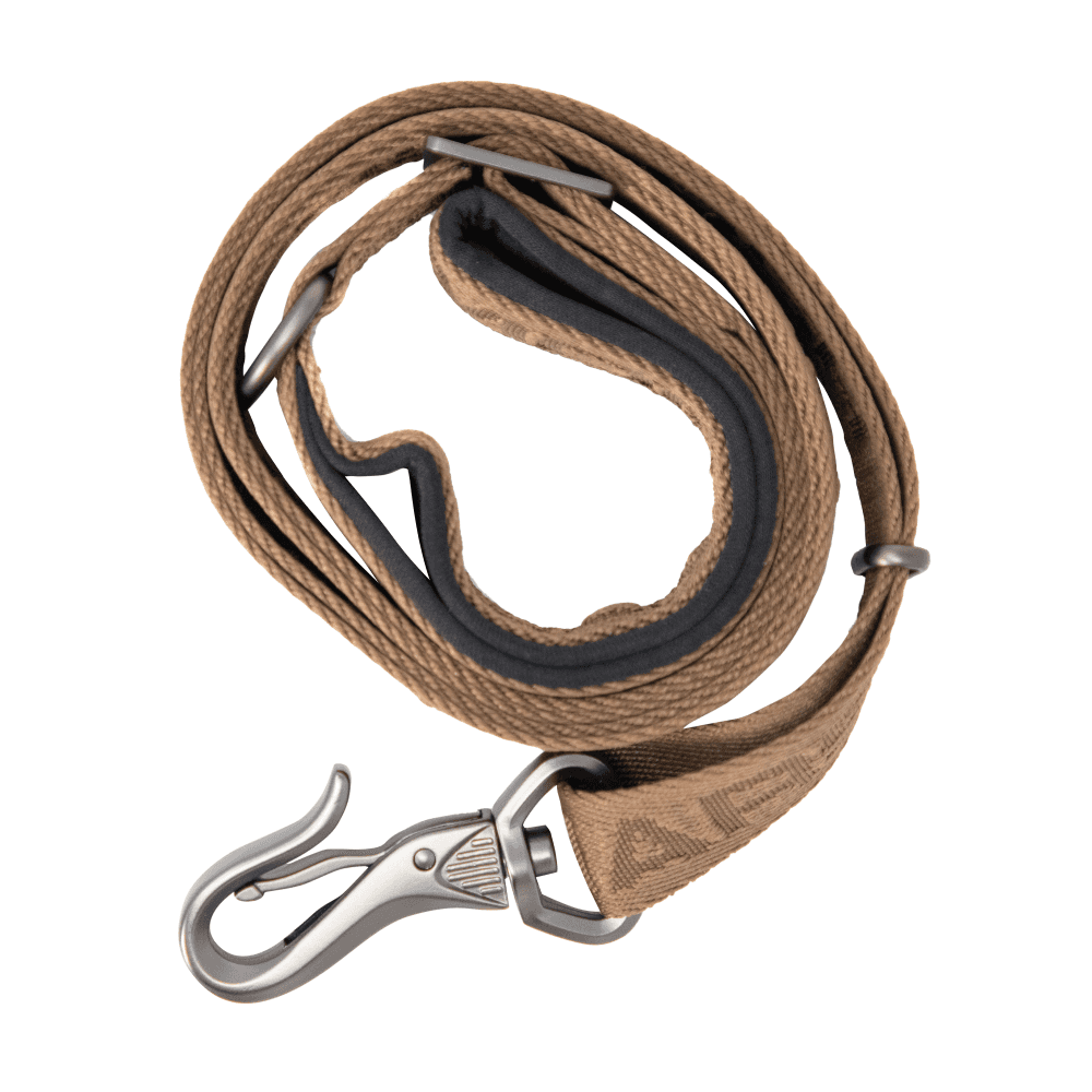 MoMarsh Adjustable Dog Leash 47"-72" Chocolate Brown