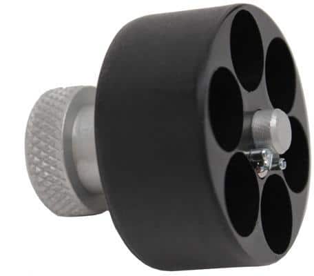 HKS A-Series Revolver Speedloader .338/357 for S&W 10/12/13/14/15/19/64/65/66/67 Wesson/Charter Arms/Rossi 9701/951/851 Taurus 80/82/65/66
