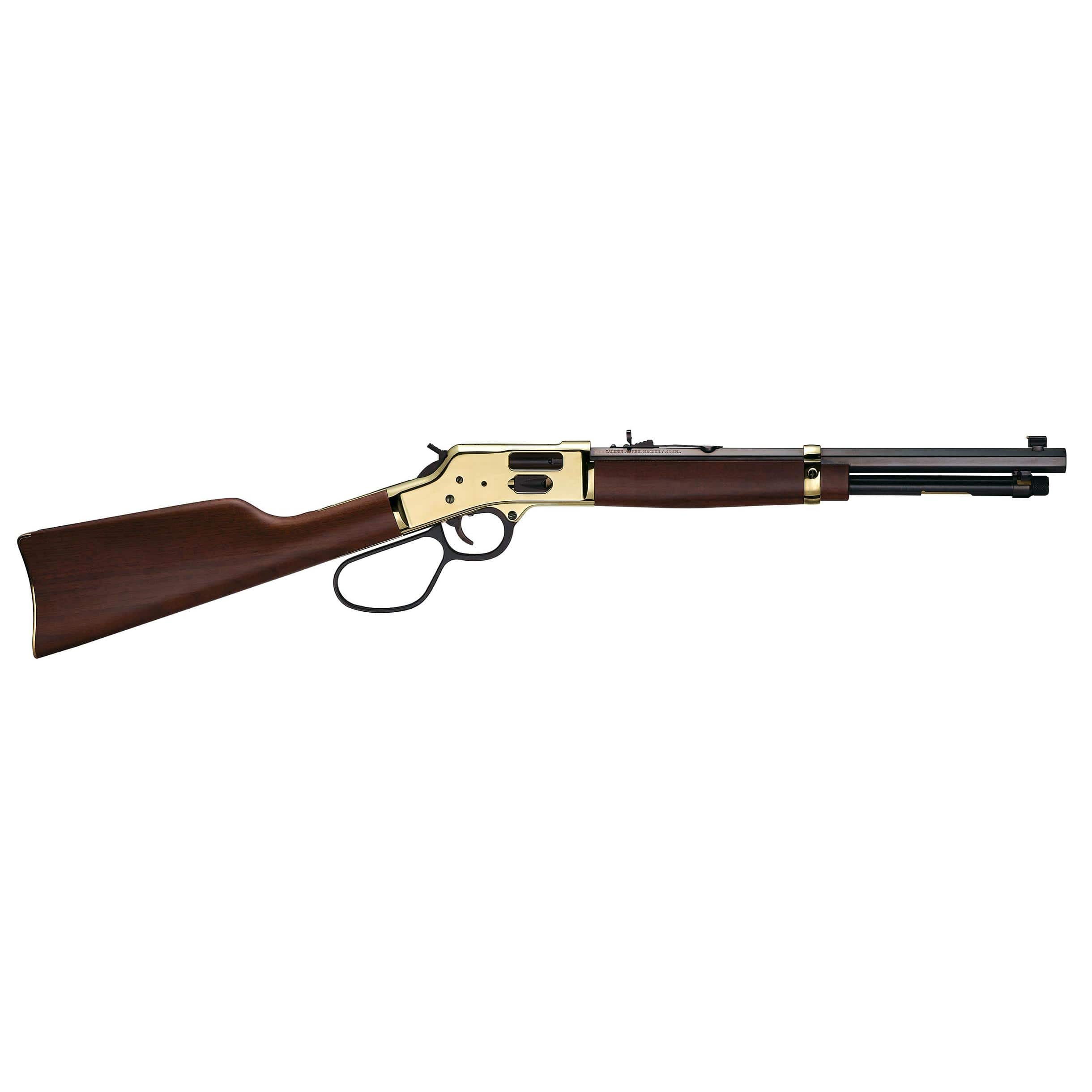 Henry Big Boy Brass Side Gate Rifle .357 Mag/.38 7rd Capacity 16.5" Barrel Walnut Stock