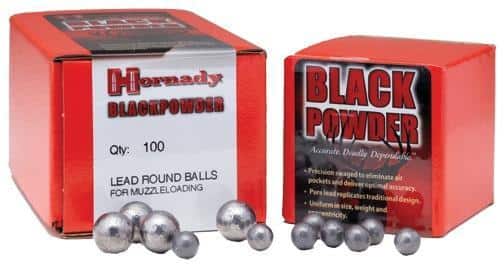 Hornady Lead Round Ball .44 cal .451" 100/ct