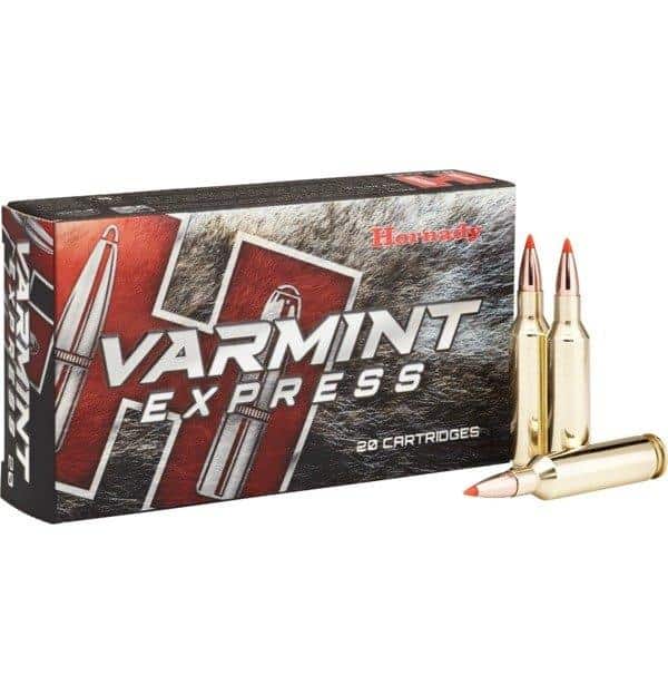 Hornady Varmint Express Rifle Ammunition 6mm Creedmoor 87 gr V-MAX 3210 fps 20/ct