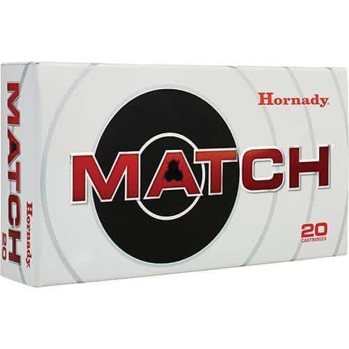 Hornady Match Rifle Ammunition 6.5mm Creedmoor 140 gr ELD-M 2710 fps 20/ct