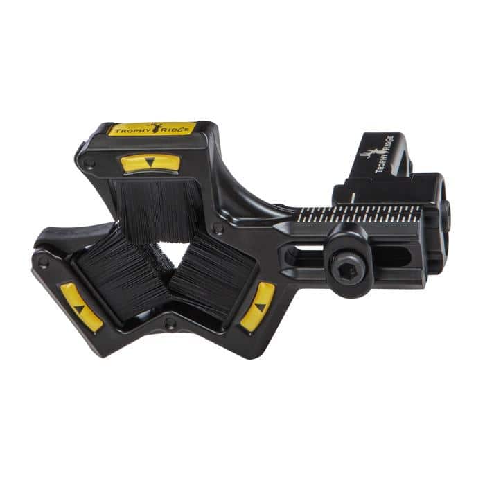 Trophy Ridge Whisker Biscuit V CON Arrow Rest Ambidextrous - Black