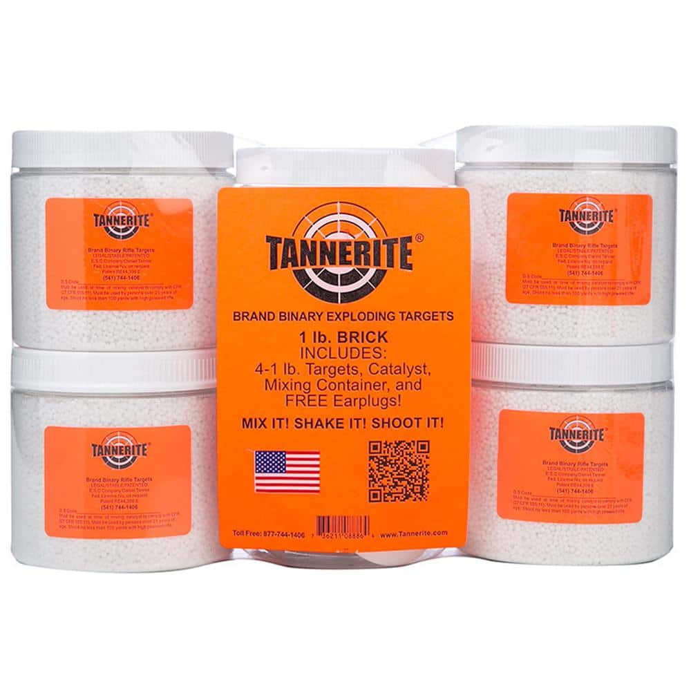 Tannerite Exploding Rifle Targets 1lb 4/pk