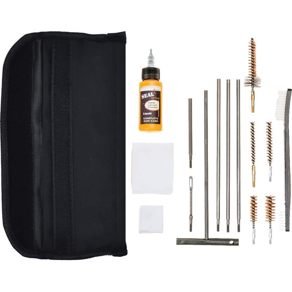 TacShield Universal GI Field 13 Piece Clean Kit w/Seal 1 CLP Plus Black