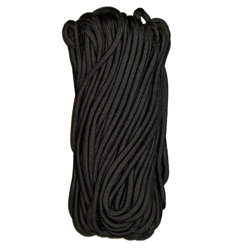 TacShield 550 Cord Paracord 50 ft Black