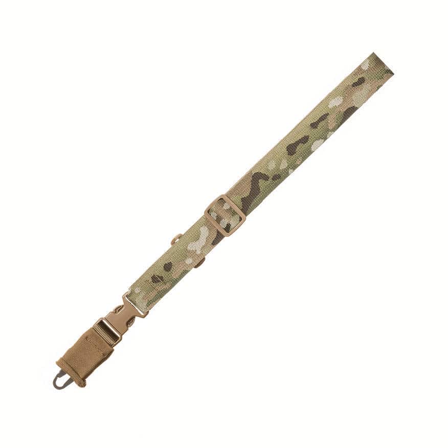 TacShield CQB 1-Point Sling 1.5" Multi-Cam Black with HK Snap Hook