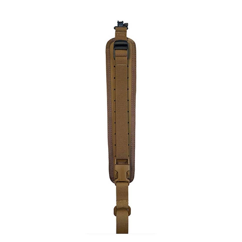 TacShield PRS Hands Free Rifle Sling with Stud QD Swivels Coyote