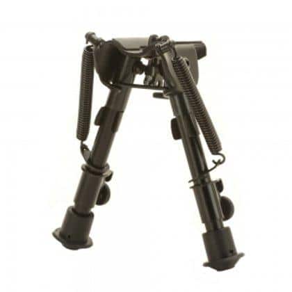 TacShield Sports Ridge Heavy Duty Bi-pod Adjustable 6"-9" Matte Black