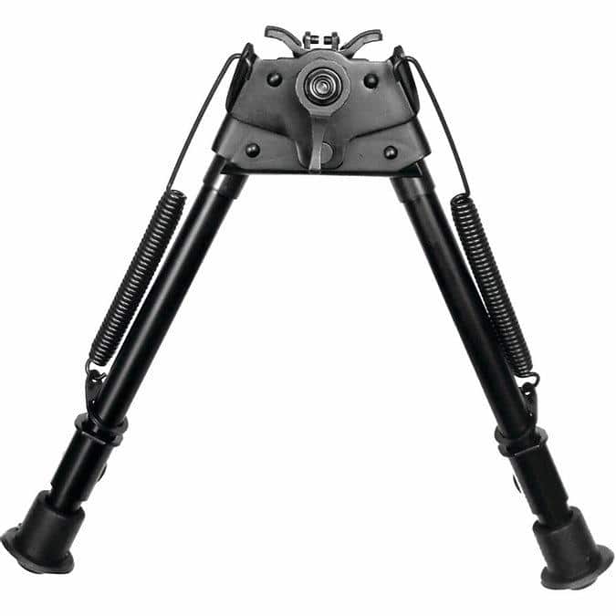 TacShield Heavy Duty Bi-pod Pivot Adjustable 9"-13" Matte Black