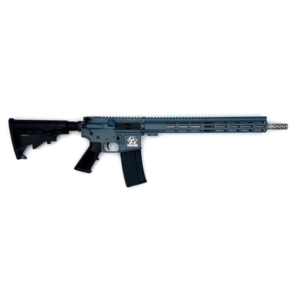 GLFA 223 Wylde Rifle .223 Wylde 10rd Magazine 16" Barrel Blue Titanium Cerakote CA Compliant