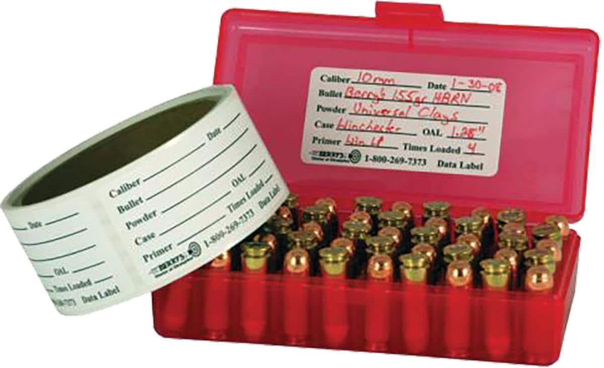 Berry's Reloading Data Labels (100ct Roll)