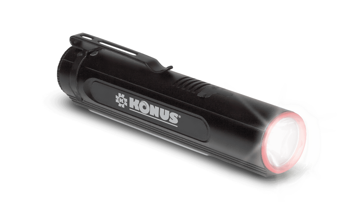 Konus Konuslight-2K Rechargeable Flashlight/Lantern 1000 Lumen & 2000 Lumen Turbo