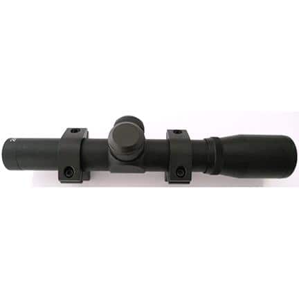 Keystone Pistol Scope - 2x-20mm Eye Relief 14.5" 3/8" Dovetail Rings