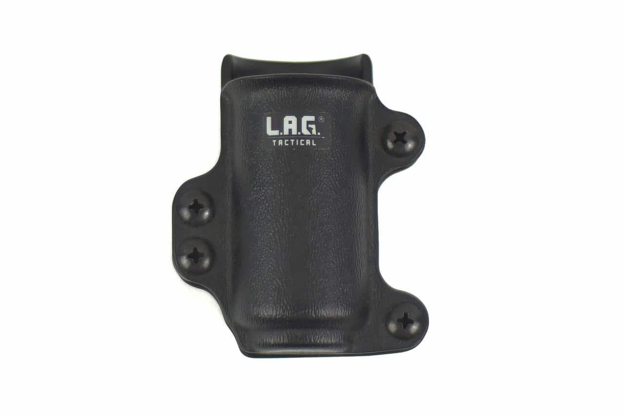 L.A.G. Tactical MCS Flashlight and Pepper Spray Holster 1.3" Black