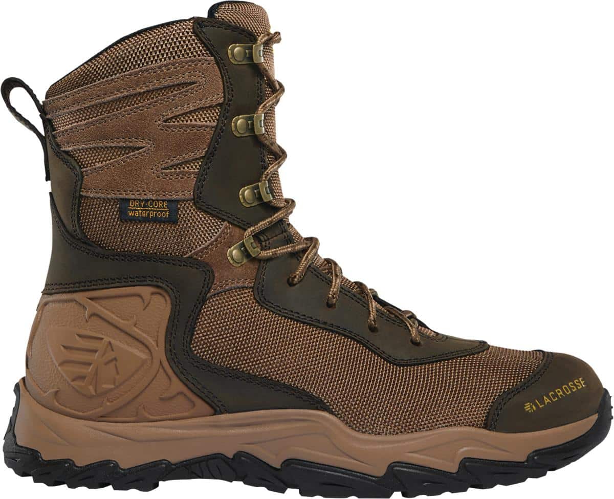 LaCrosse Windrose 8" Brown Size 8